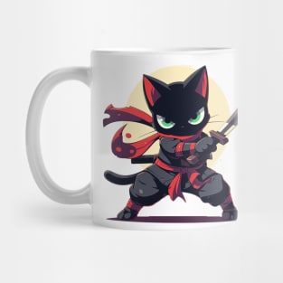 samurai cat Mug